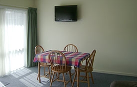 dining area of two-bedroom unit